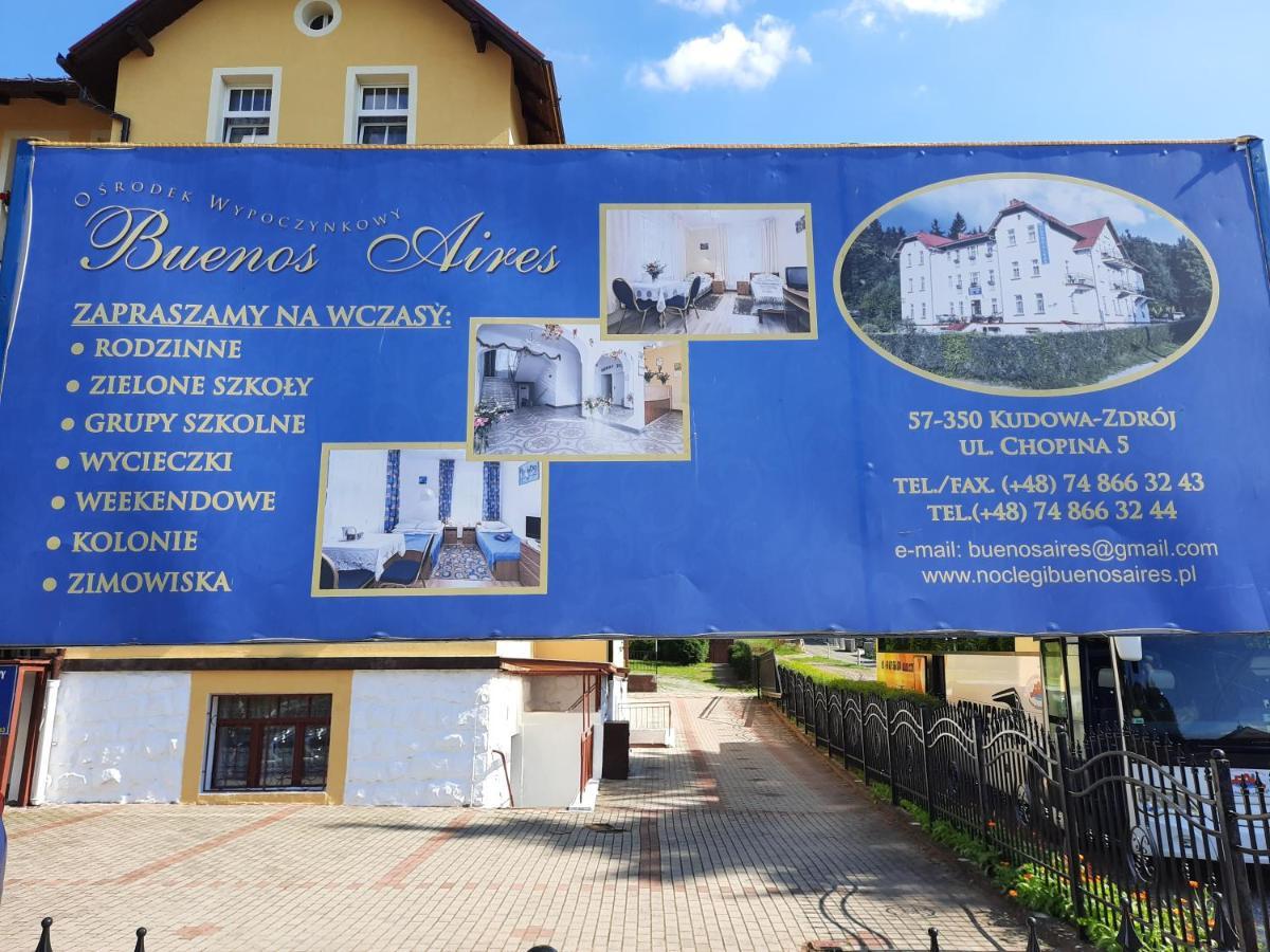 Osrodek Wypoczynkowy Buenos Aires Bed & Breakfast Кудова-Здрой Екстериор снимка